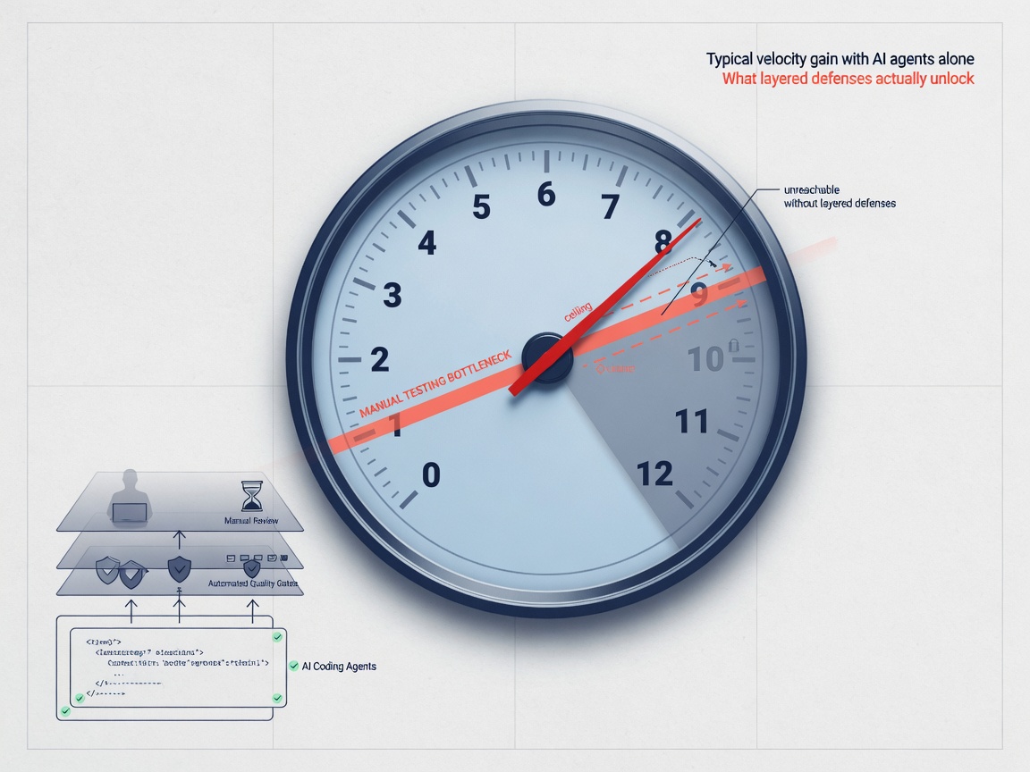 inside paper visual for AI Coding Agents and Code Quality: What Layered Defenses Actually Buy