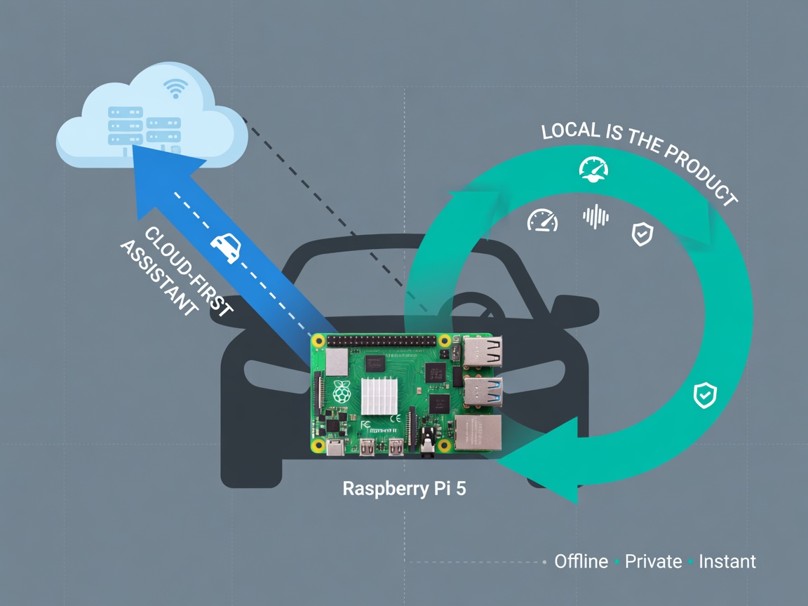 closing highlight visual for CarWatch: An Offline AI Agent on a Raspberry Pi 5