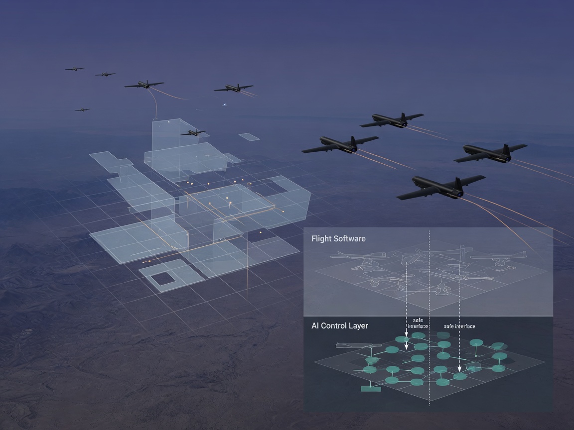 closing highlight visual for Decoupling AI Control from Flight Software: The VENOM Program