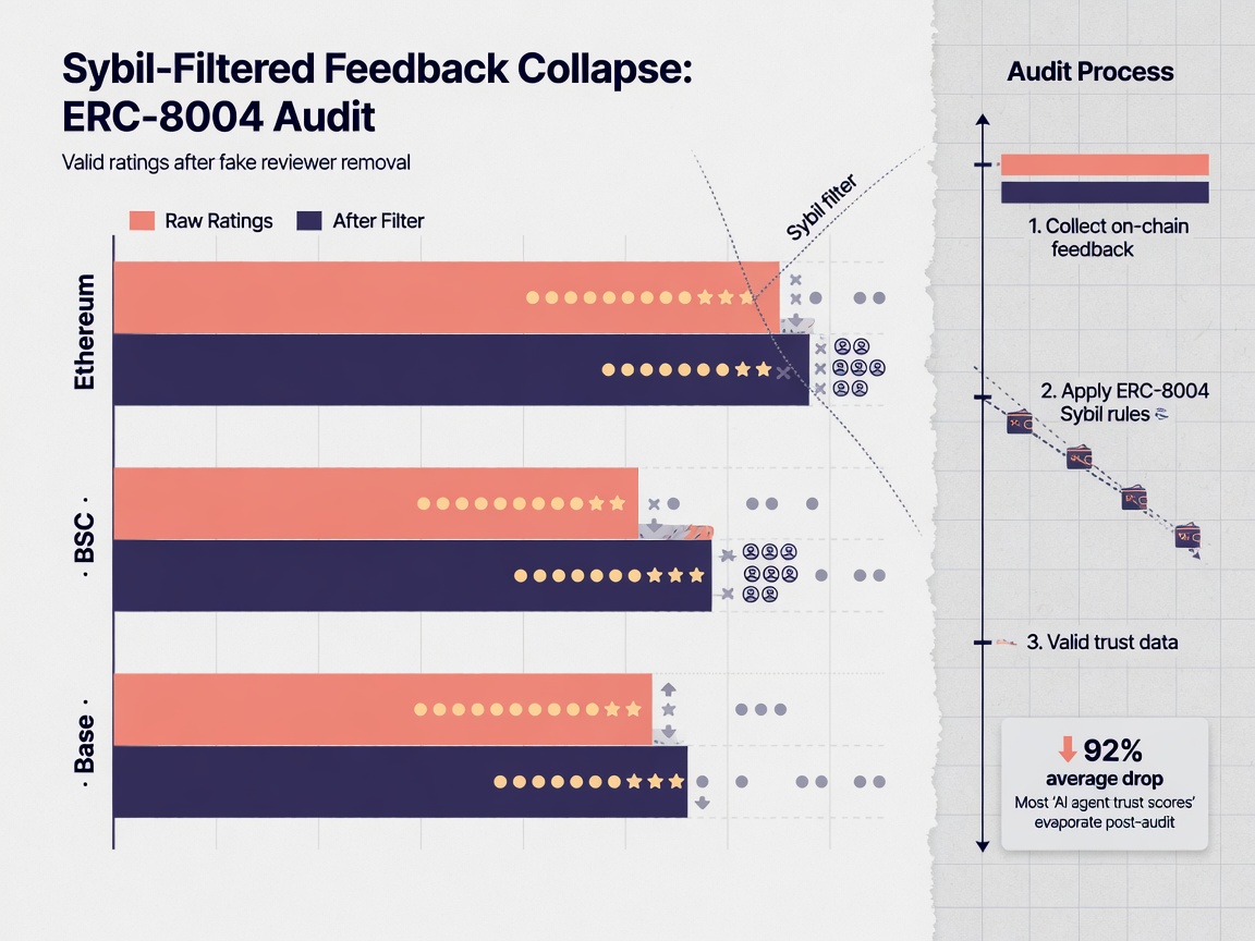 inside paper visual for ERC-8004 in Practice: Most AI Agent Trust Data Fails Audit