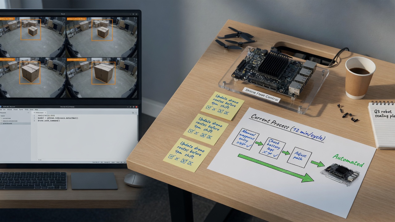 main thumbnail for Jetson Orin Nano 2: Edge AI For Drones And Robots: Turning the Idea Into a Useful Workflow