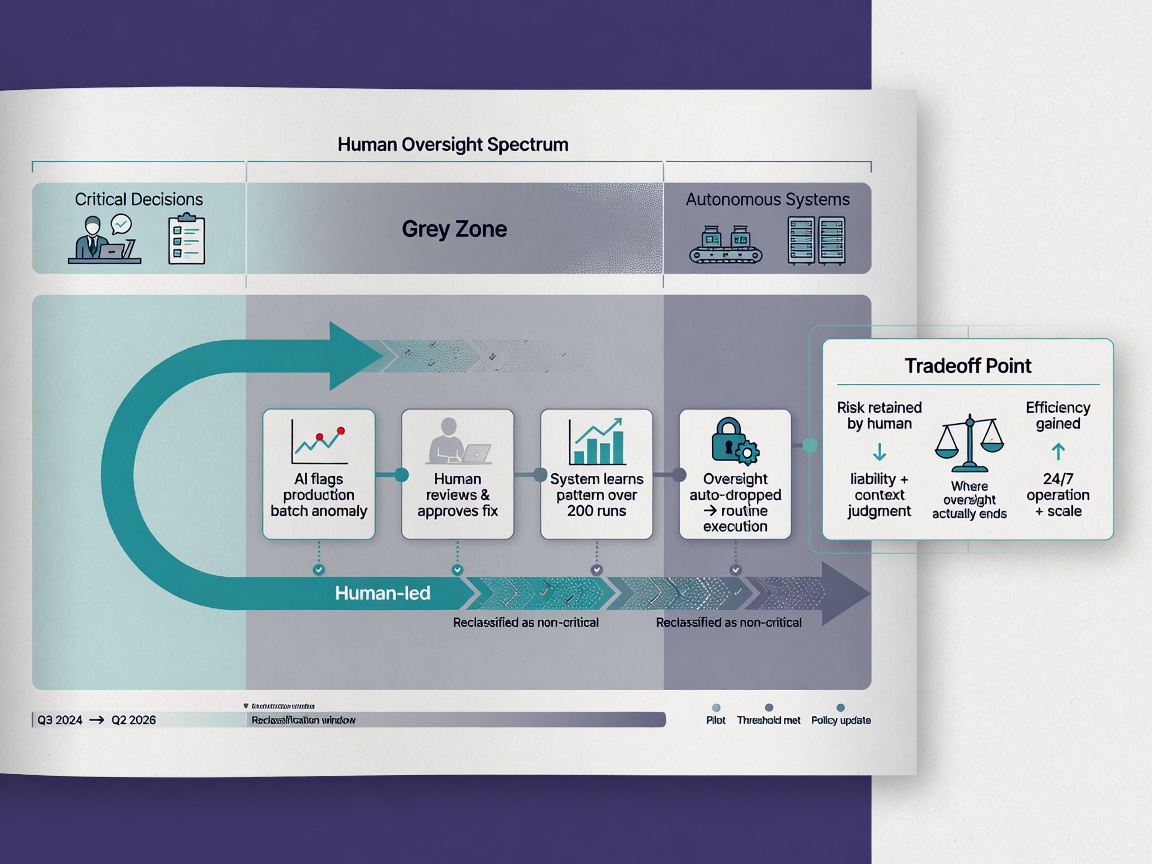 inside paper visual for Responsible Industrial AI: Where Human Oversight Actually Ends