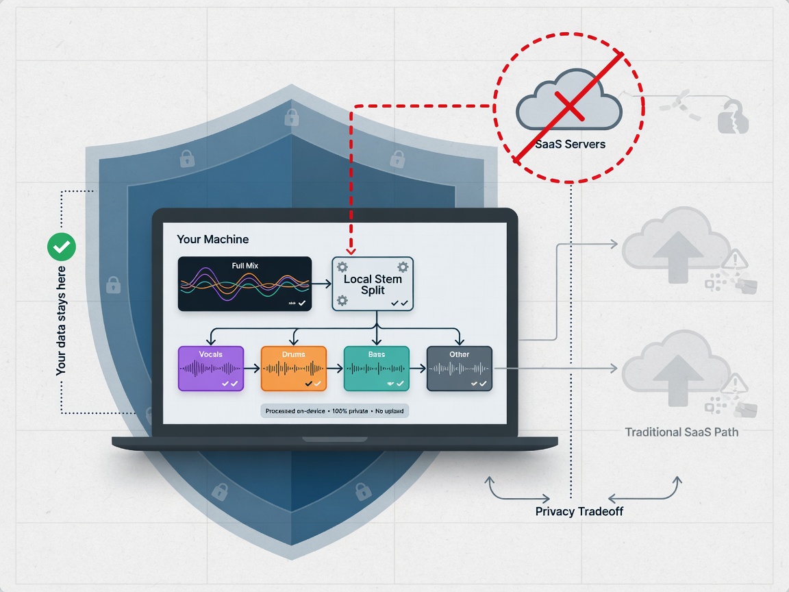 inside paper visual for Stop Letting SaaS Gatekeep Your Audio Stems: The Case for StemDeck