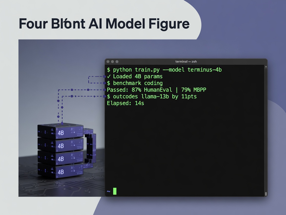main thumbnail for Terminus-4B: A Small Language Model That Outcodes Its Size