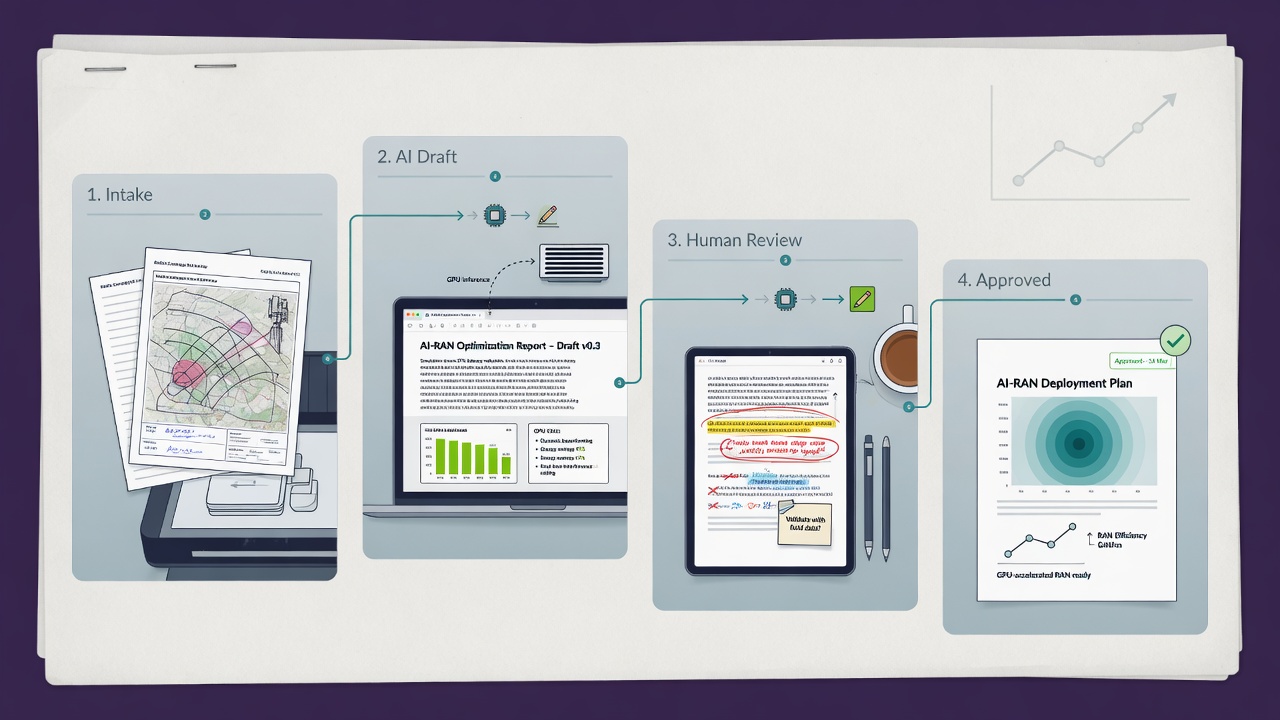 inside paper visual for The GPU Revolution Hits the Cell Tower: Why Nokia and NVIDIA’s AI-RAN Move is a Game-Changer: Turning the Idea Into a Useful Workflow