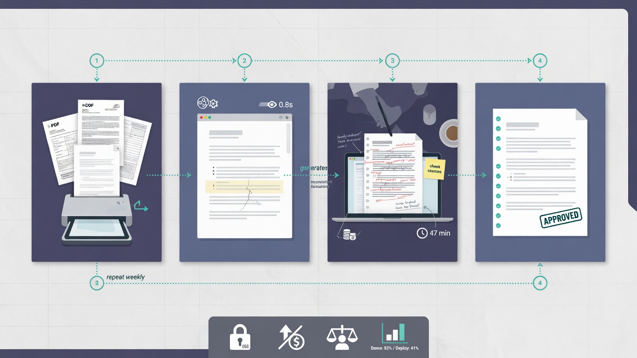 inside paper visual for The Operational Gap: Why Open-Source AI Is Winning the Demo but Losing the Deployment: Turning the Idea Into a Useful Workflow
