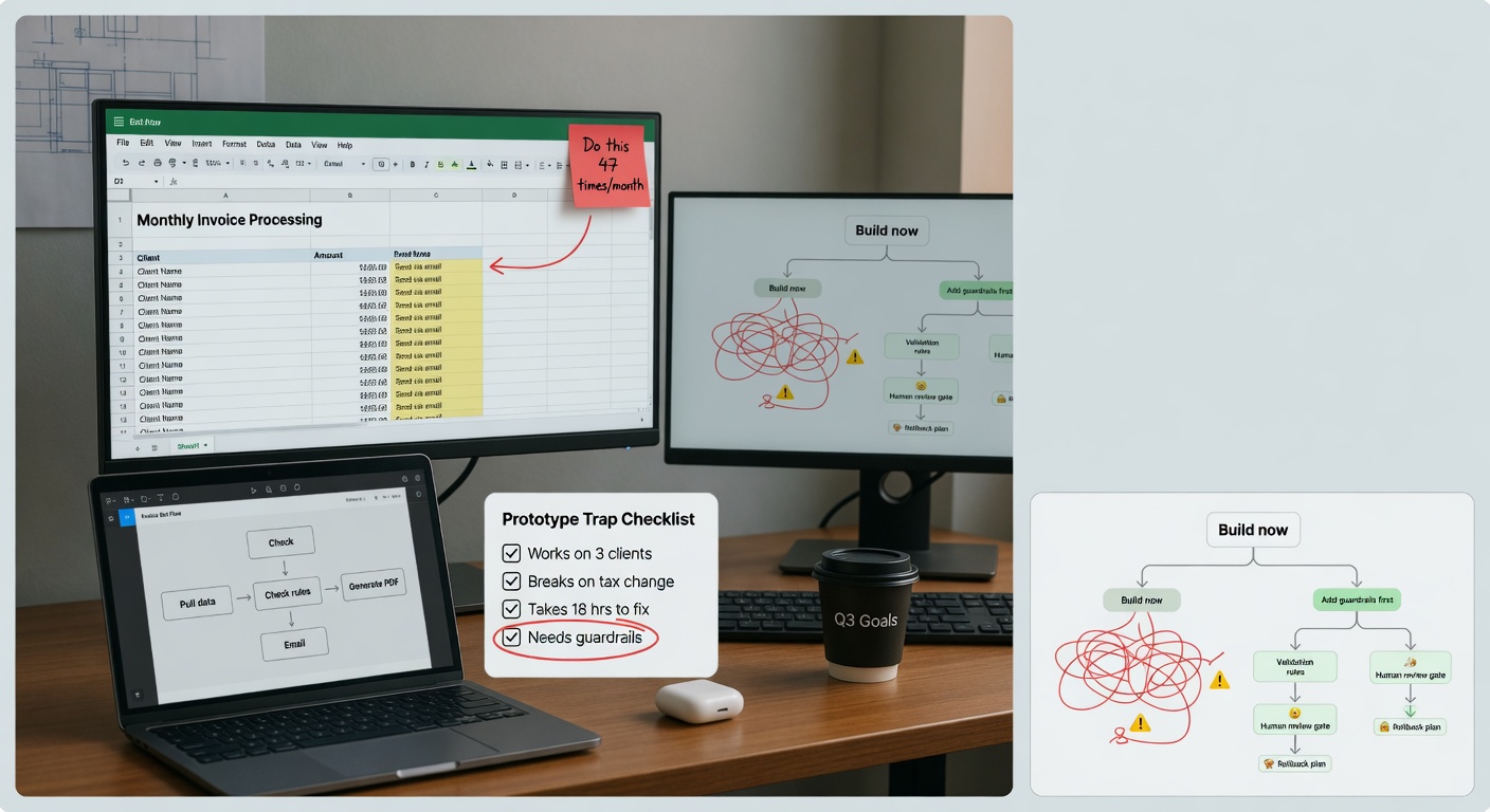 main thumbnail for The Prototype Trap: Why AI-Driven Development Needs Guardrails Before Implementation: Turning the Idea Into a Useful Workflow