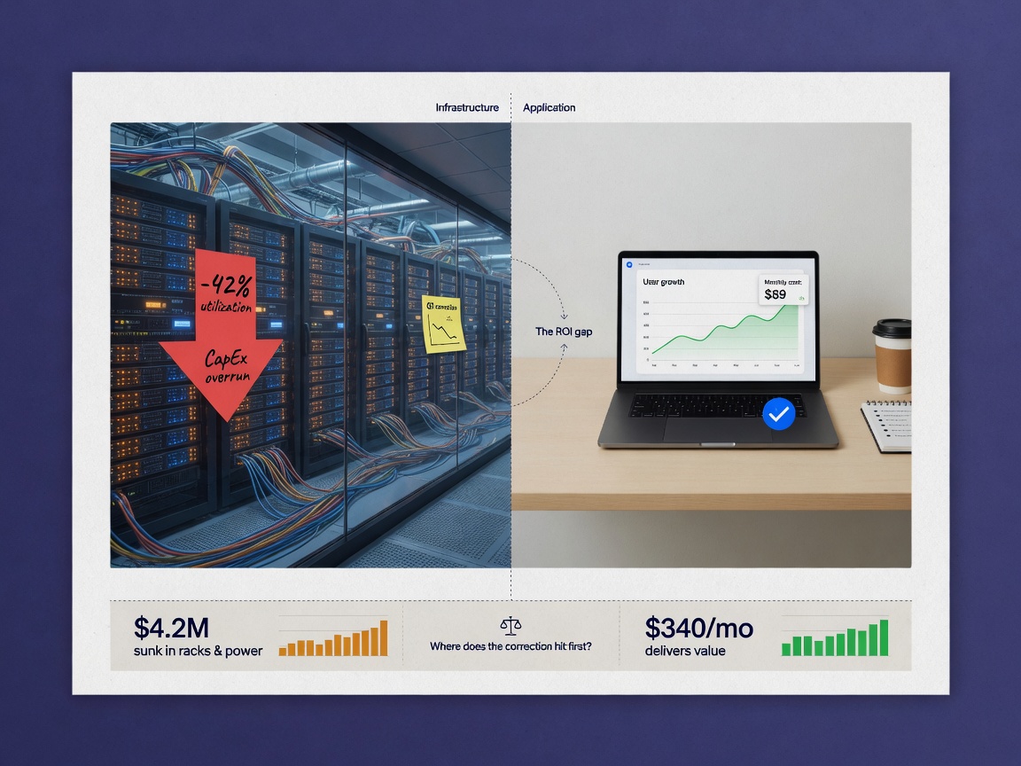 inside paper visual for The ROI Reality Check: Navigating the AI Infrastructure Correction