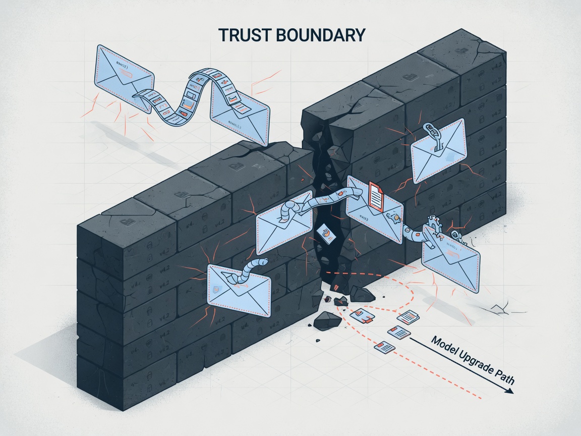 closing highlight visual for The Structural Failure of AI Trust: How Document-Borne Worms Bypass Model Upgrades