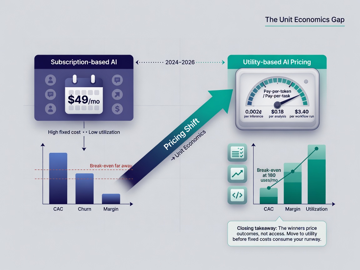 closing highlight visual for The Unit Economics Gap in the AI Boom