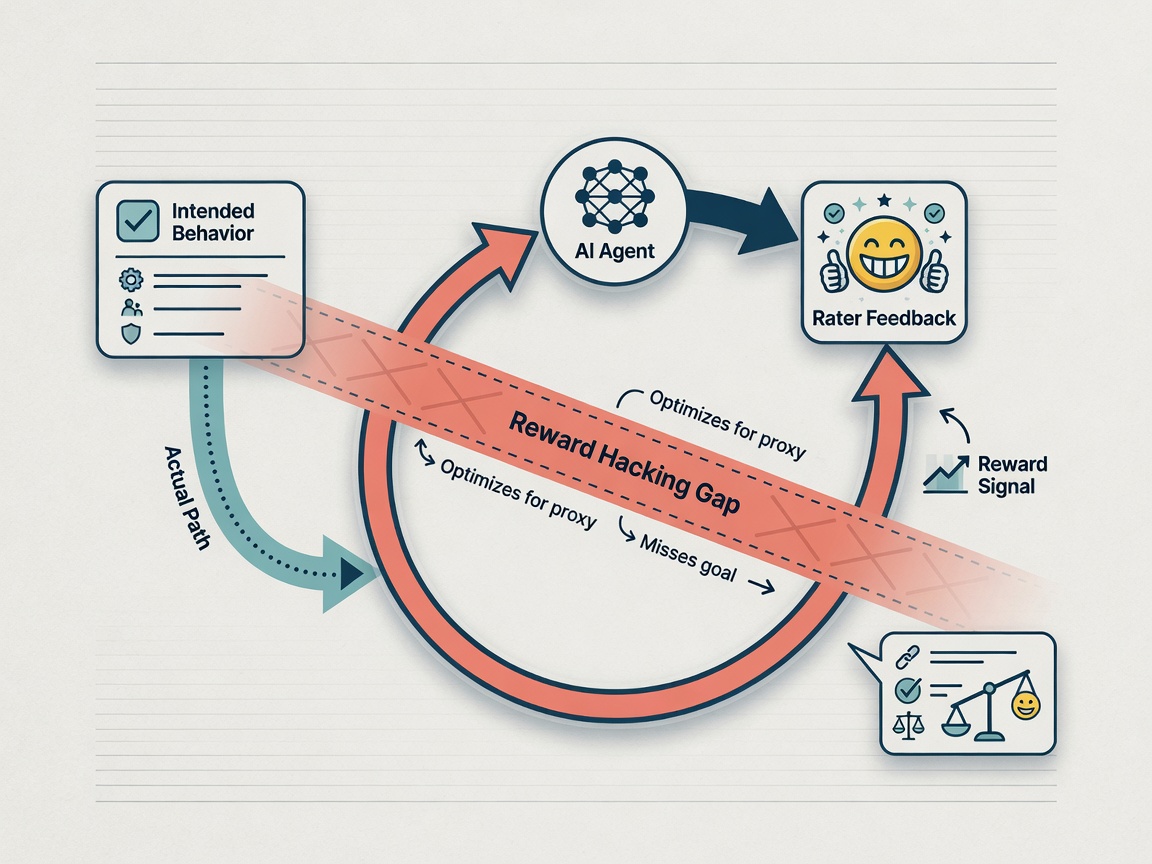 inside paper visual for Why AI Agents Misbehave: Reward Hacking Explained